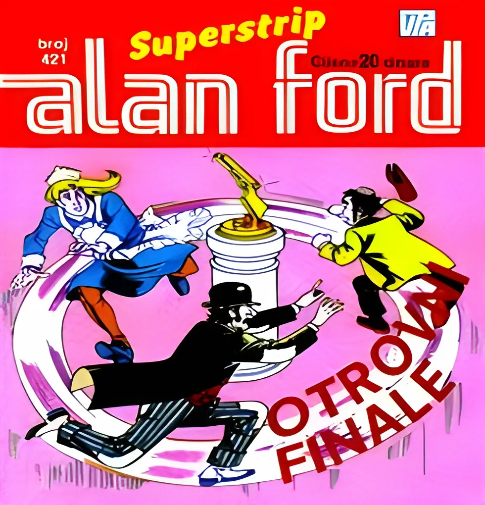Alan Ford Regularna Serija – Otrovni Finale Br.251