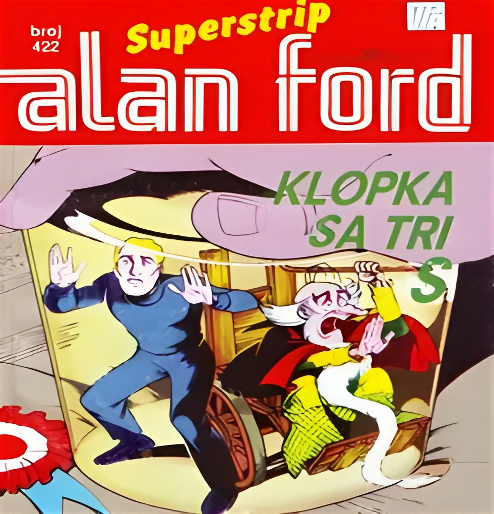 Alan Ford Regularna Serija – Klopka sa tri S Br.252