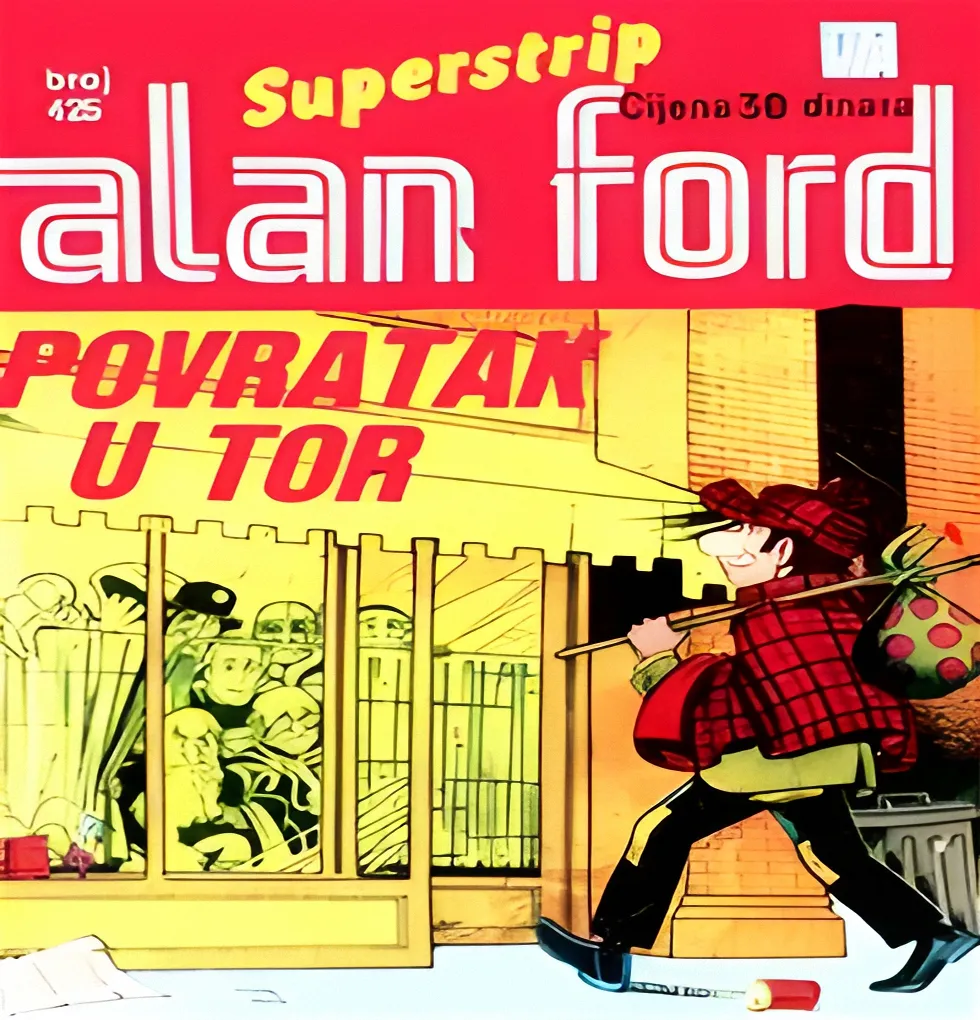 Alan Ford Regularna Serija – Povratak u Tor Br.255